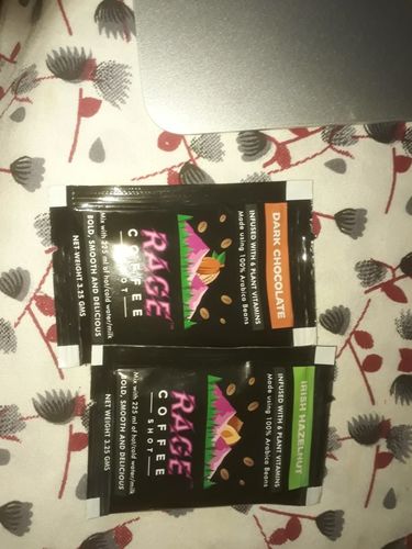 Customer photo review of Instant Coffee Sachet Shots