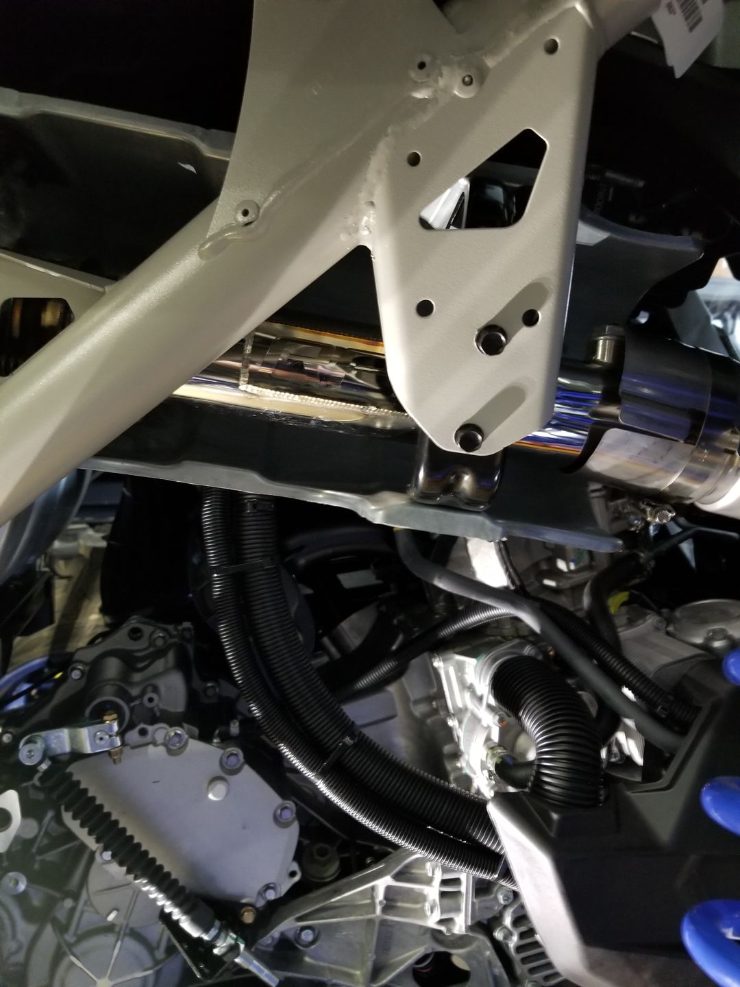 Customer photo review of RPM Big Mouth Cat Delete Bypass Mid Race Pipe Can-Am Maverick X3 Turbo R & RR