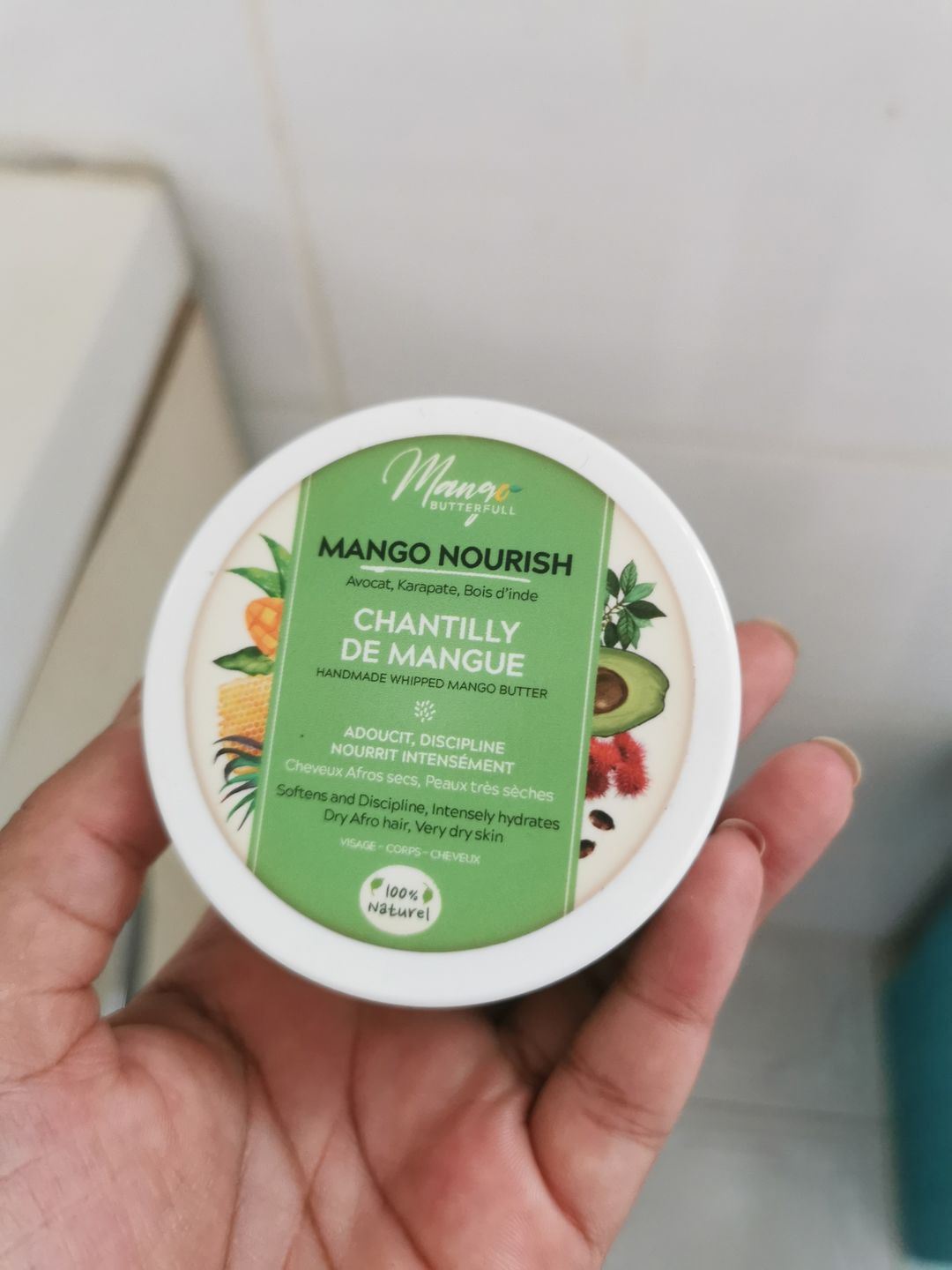 Customer photo review of Chantilly de Mangue NOURISH