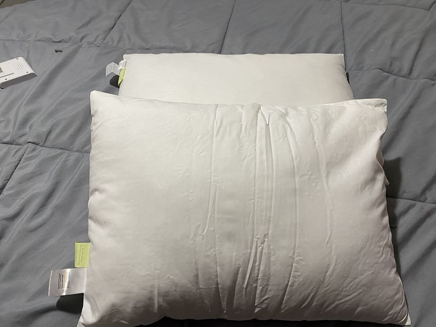 Customer photo review of 2-Pack Toddler Pillows