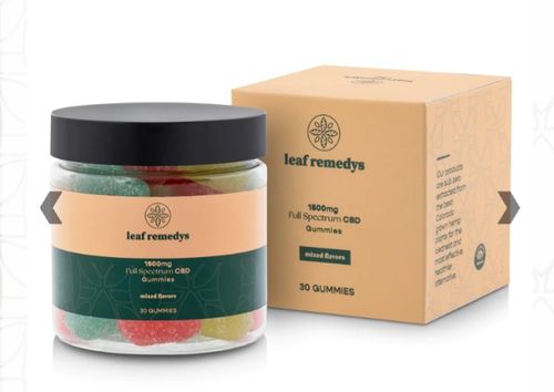 Customer photo review of 1500mg CBD Gummies mixed flavors