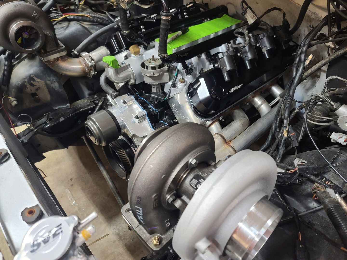 Customer photo review of Motion Raceworks Billet SBF Valve Covers (Black Anodized) 38-110BLK