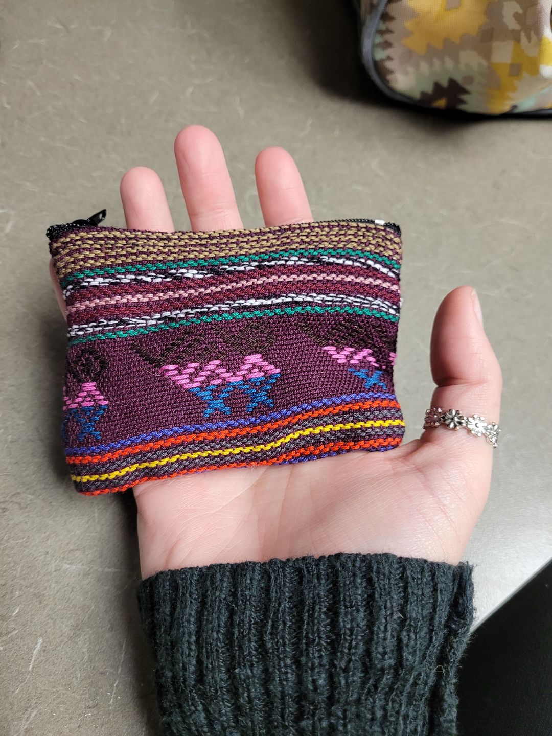 Customer photo review of Guatemalan Coin Purse