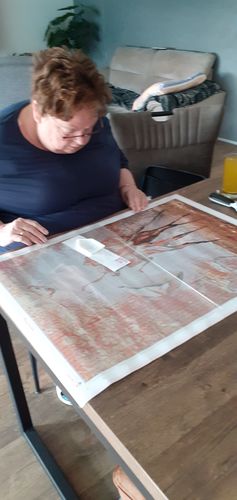 Customer photo review of Man En Vrouw Kunst 1 | Morgen in Huis
