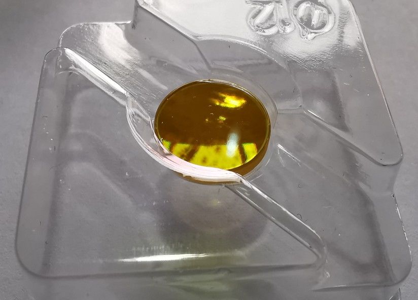 Customer photo review of Cloudray Sale In Bulk CO2 Laser USA CVD ZnSe Meniscus Focus Lens