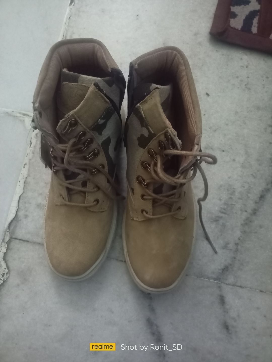 Customer photo review of Bacca Bucci Military Boots