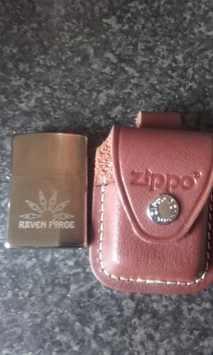 Customer photo review of Raven Forge Zippo