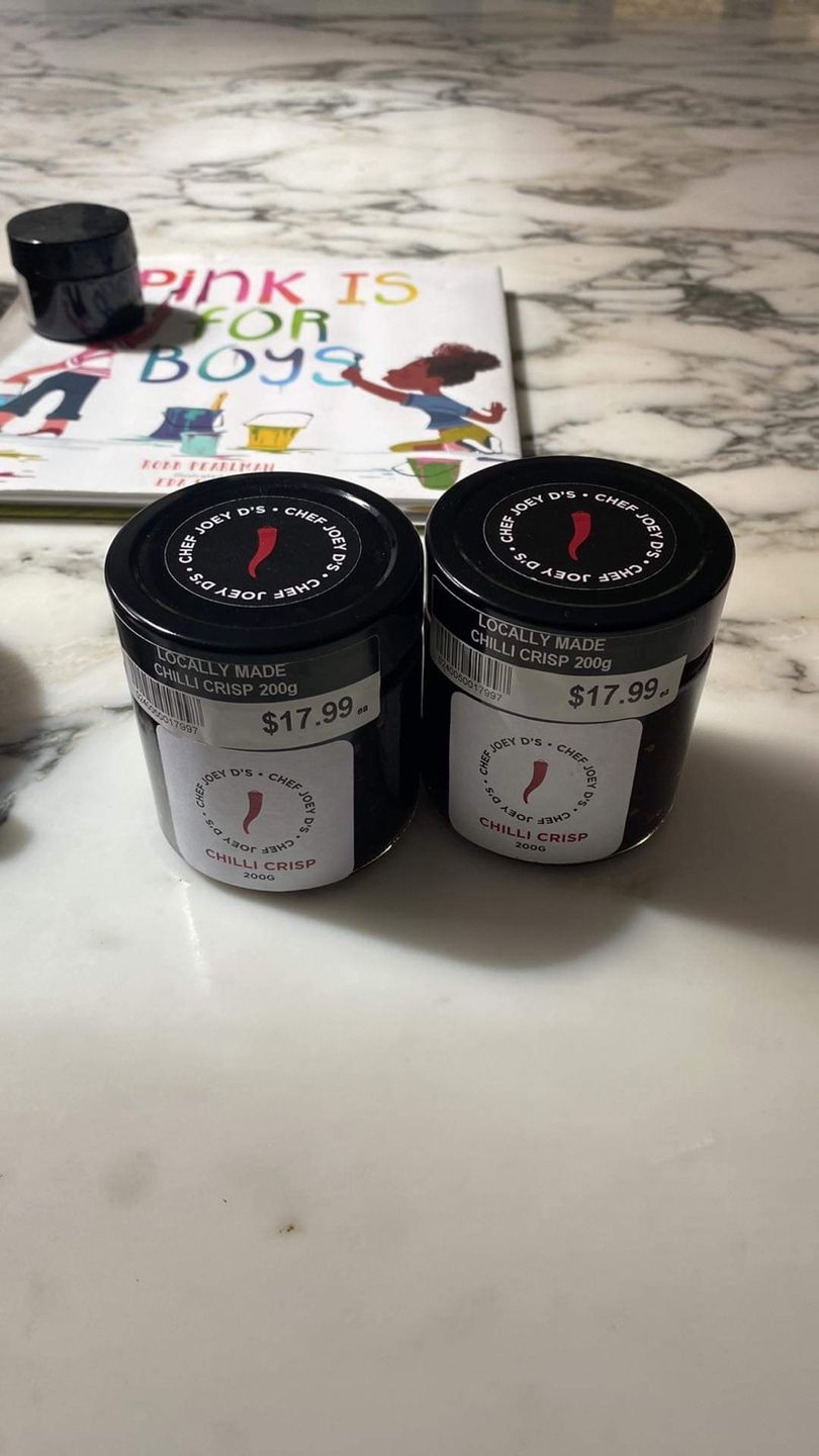 Customer photo review of Chef Joey D's Chilli Crisp 200g