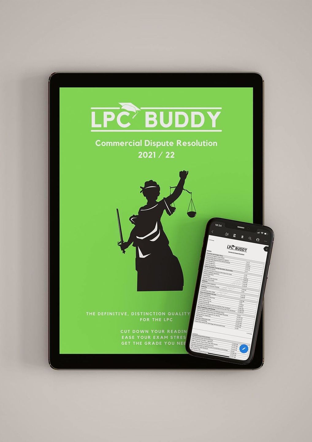 Customer photo review of LPC Buddy™ 2022 / 23 | Commercial Dispute Resolution | Distinction Level Study Guide for the LPC (Electronic)