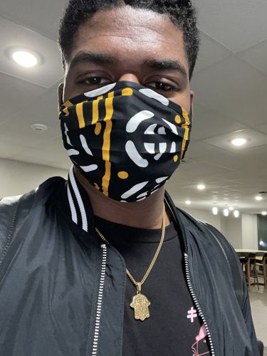 Customer photo review of Hamsa Gold Chain