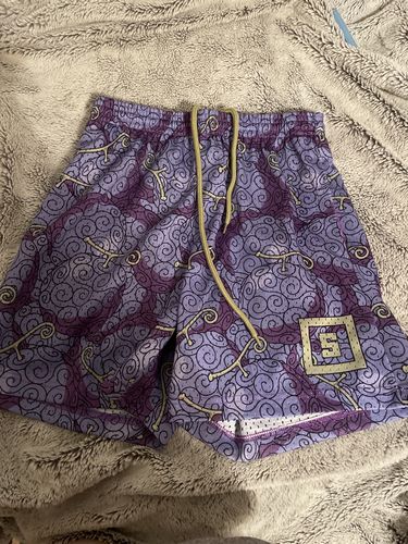 Customer photo review of Anime Mesh Shorts - Luffy