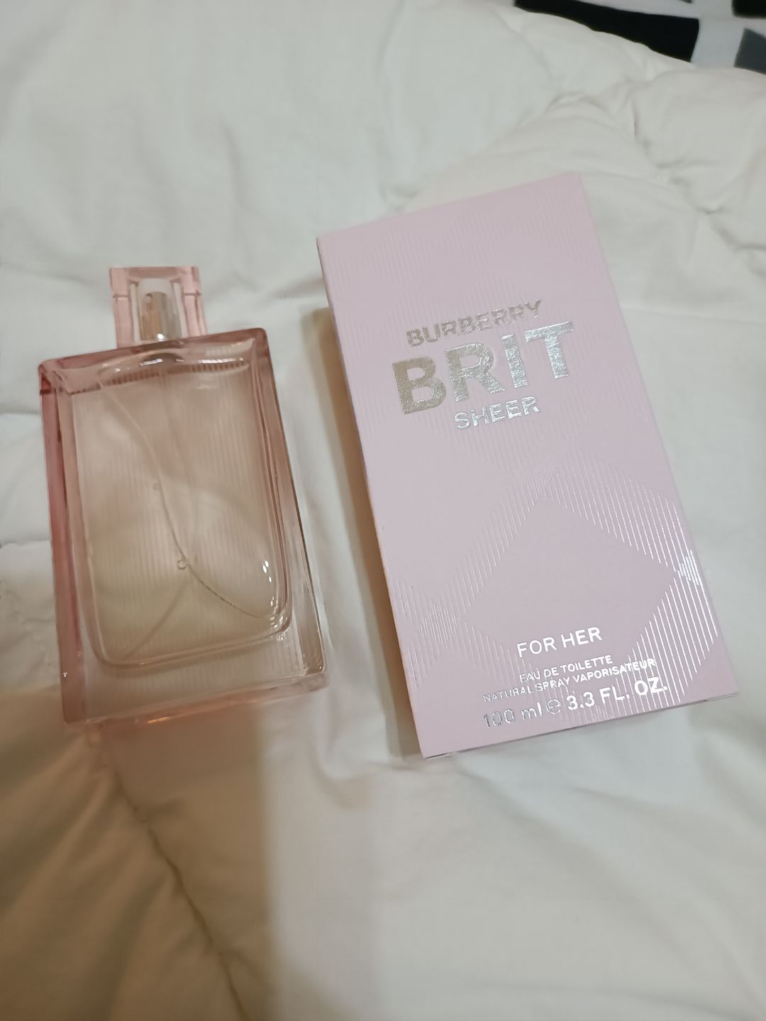 Customer photo review of Burberry Brit Sheer EDT Women's 100ml