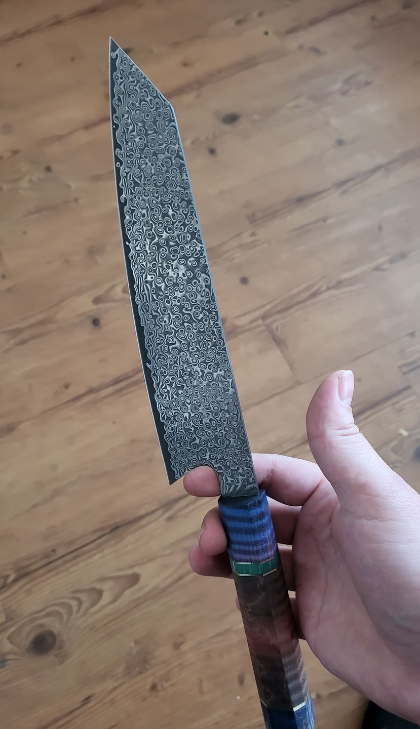 Customer photo review of Damast Gyuto