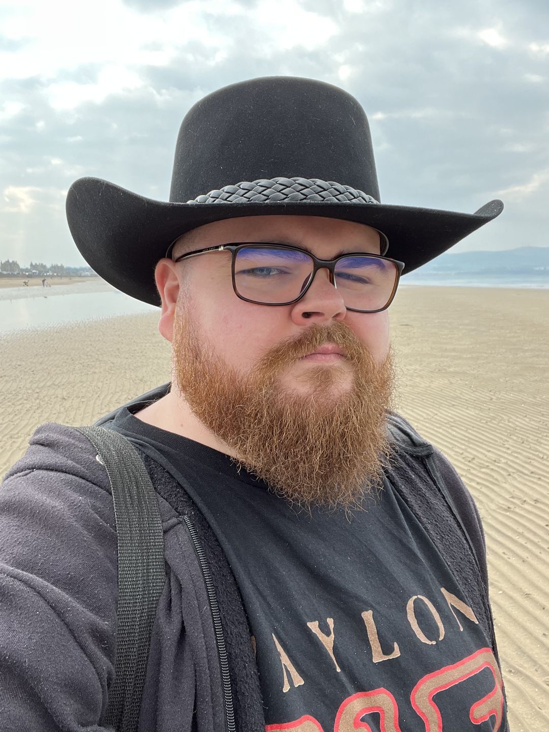 Customer photo review of The Lash Stetson Hat - Made Exclusively for Waylon Jennings
