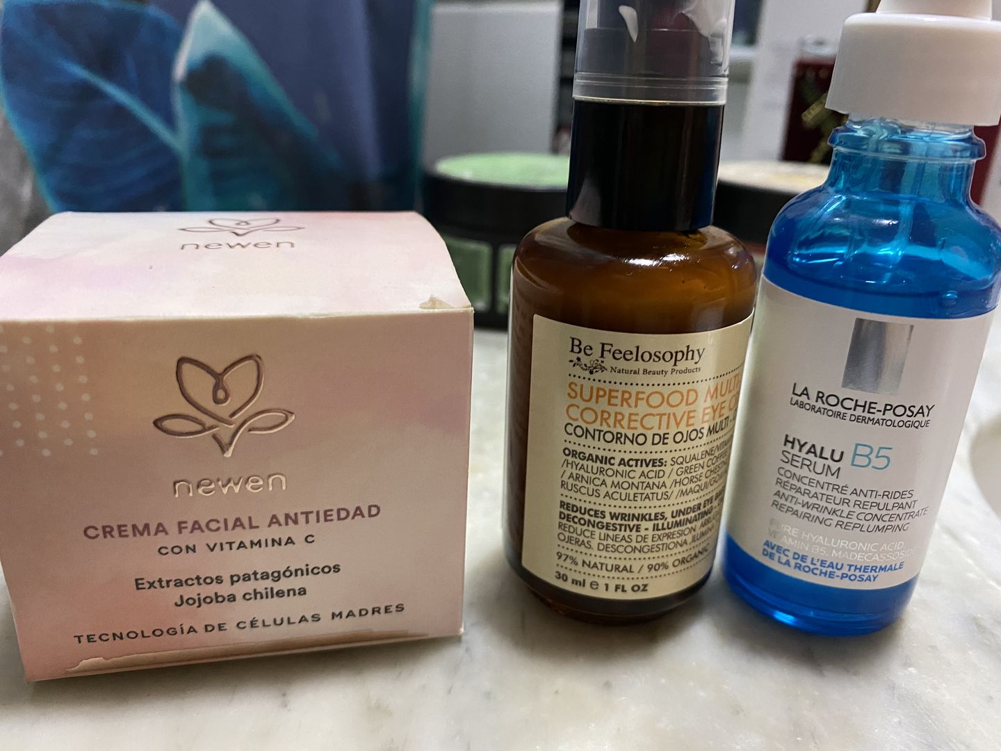Customer photo review of Crema Facial Antiedad Intensiva Células Madres