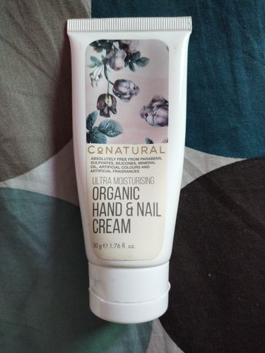 Customer photo review of Ultra Moisturizing Organic Hand & Nail Cream