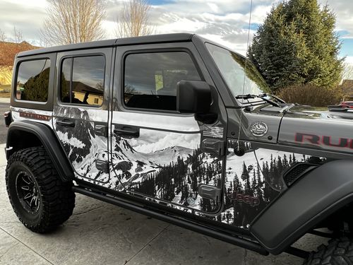Customer photo review of MEK Removable Trail Armor: JLU