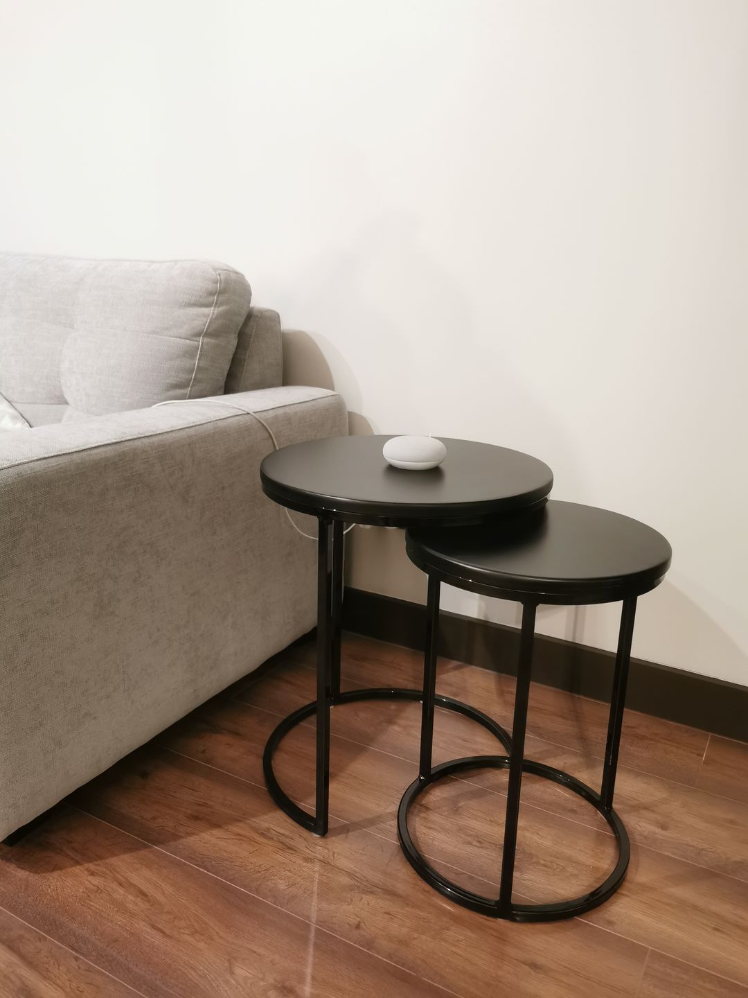 Customer photo review of Mesa Lateral Nido — Kallfu.cl