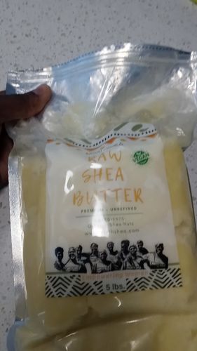 Customer photo review of Premium + Authentic Raw Shea Butter