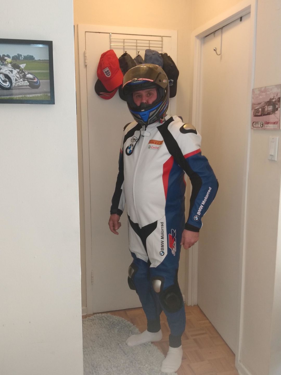 Customer photo review of A Custom Motorcycle Suit (YOUR DESIGN)