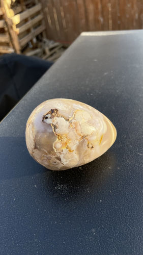 Customer photo review of Flower Agate Egg