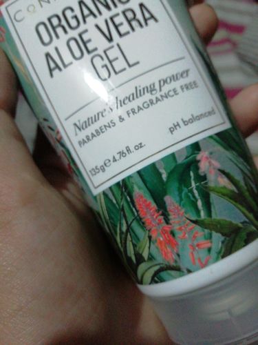 Customer photo review of Organic Aloe Vera Gel