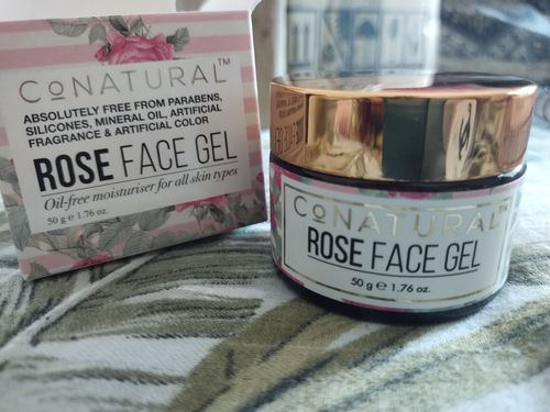 Customer photo review of Rose Face Gel