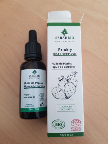 Customer photo review of Sarahbio - huile de pépins de figue de barbarie - 30 mL
