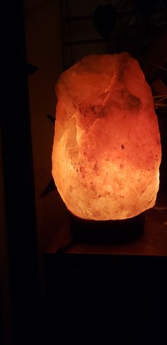 Customer photo review of Original Himalayan Salt Lamp (Medium)
