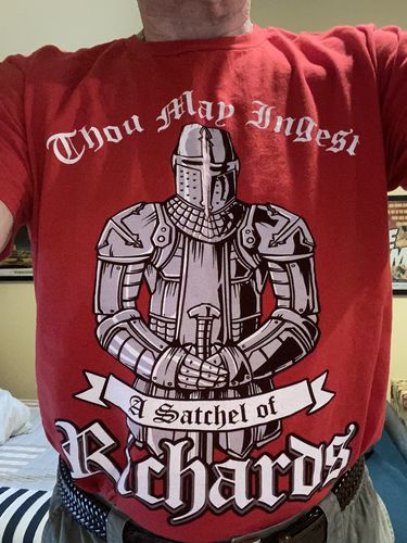 Customer photo review of Ingest Richards Cotton Tee