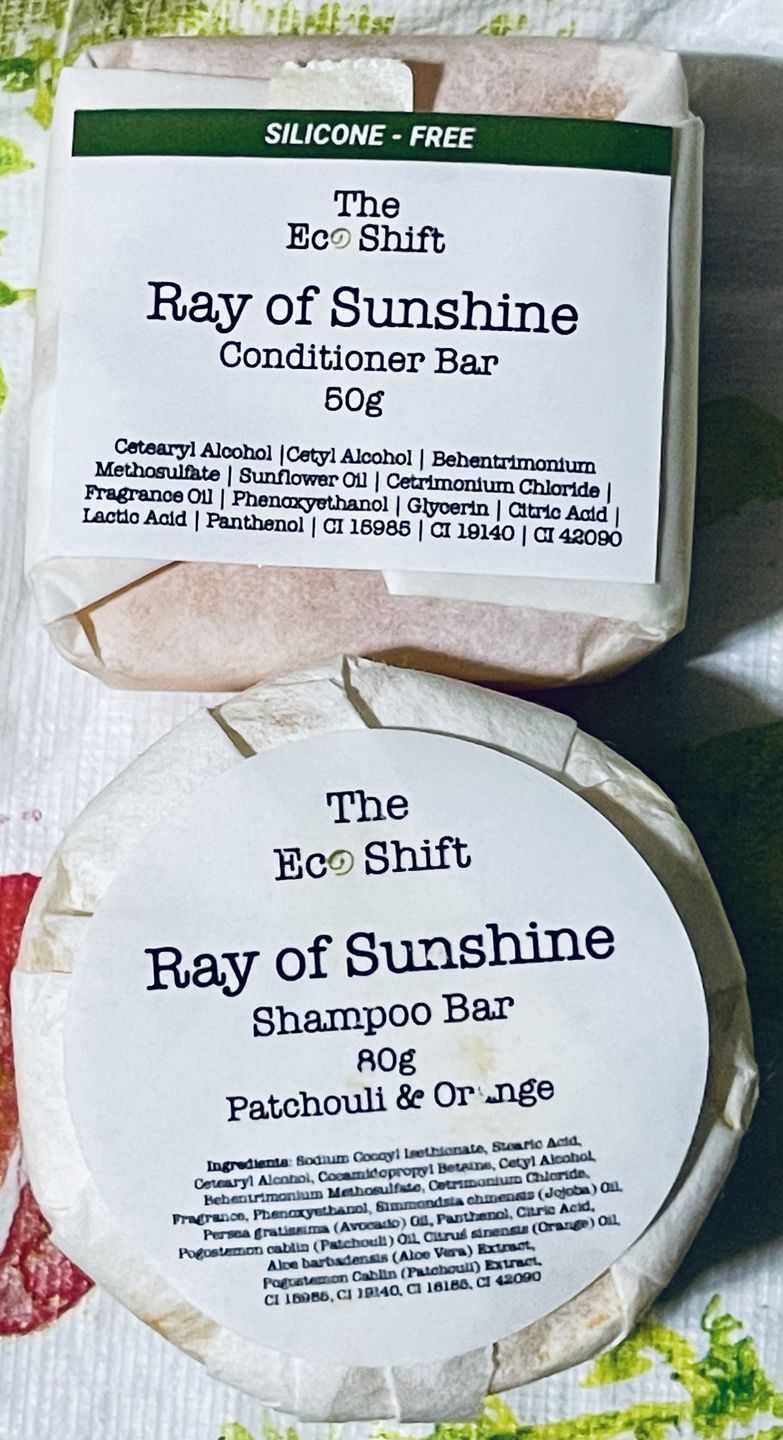 Customer photo review of Ray of Sunshine | Shampoo Bar