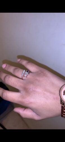 Customer photo review of Bague Dragon Rose