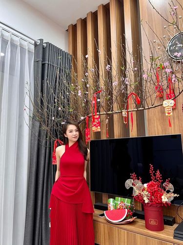 Customer photo review of JOSEFINE Midi Dress