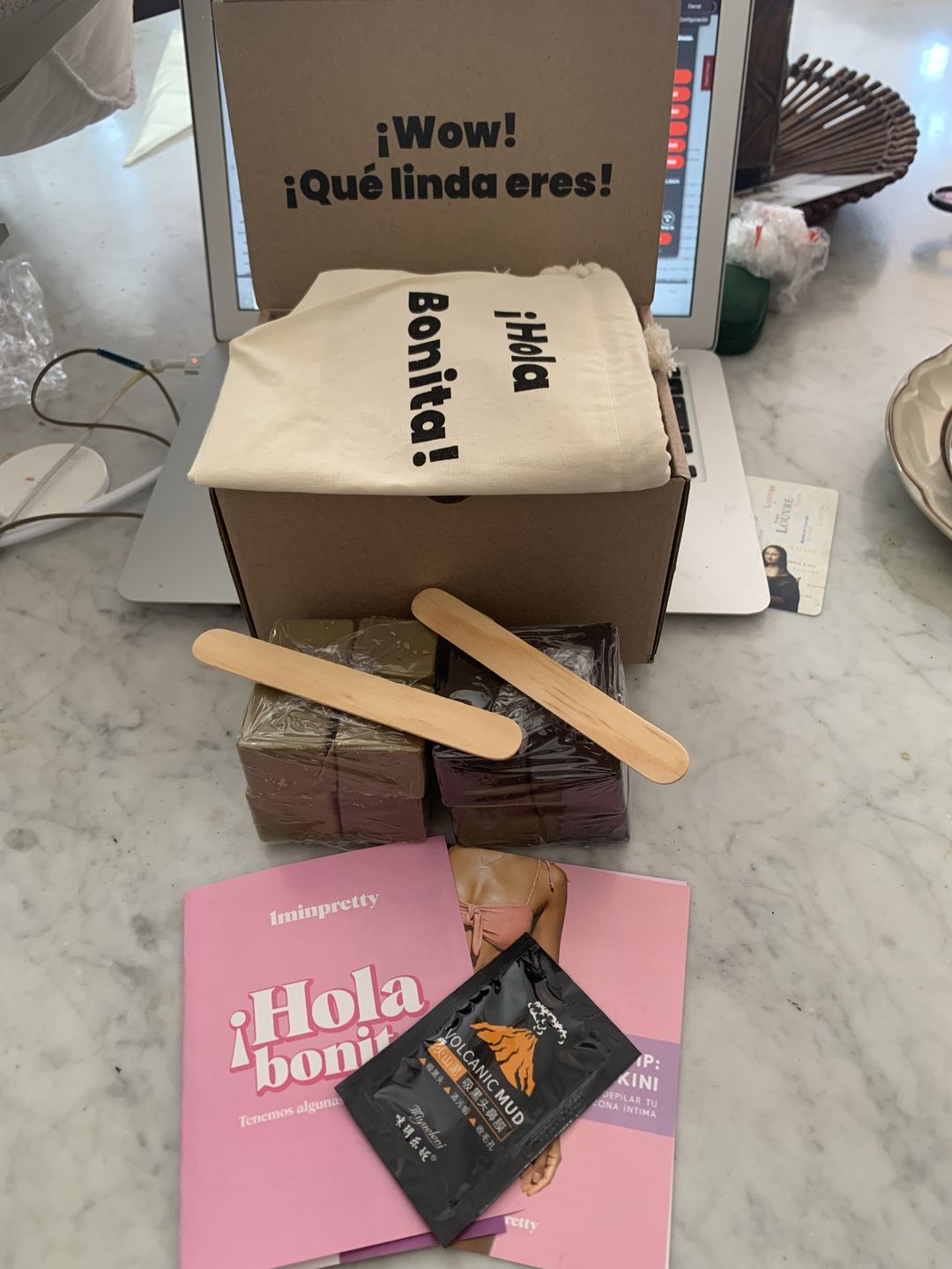 Customer photo review of Kit de refill de cera con envío gratis mx