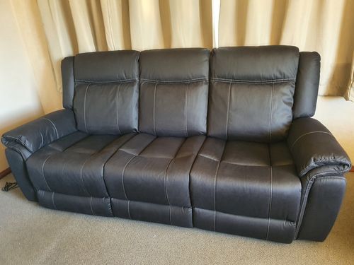 Customer photo review of Coastline Fabric Recliner 1/2/3 Seat-Rhino