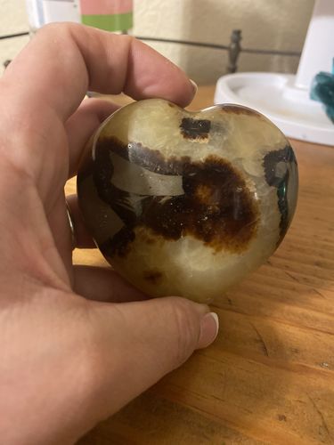 Customer photo review of Septarian Hearts