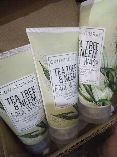 Customer photo review of Tea Tree & Neem Face Wash