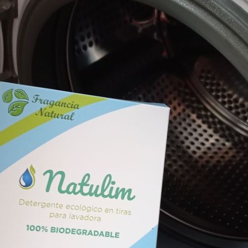 Customer photo review of Eco-Tiras de Detergente 40 lavados Natulim