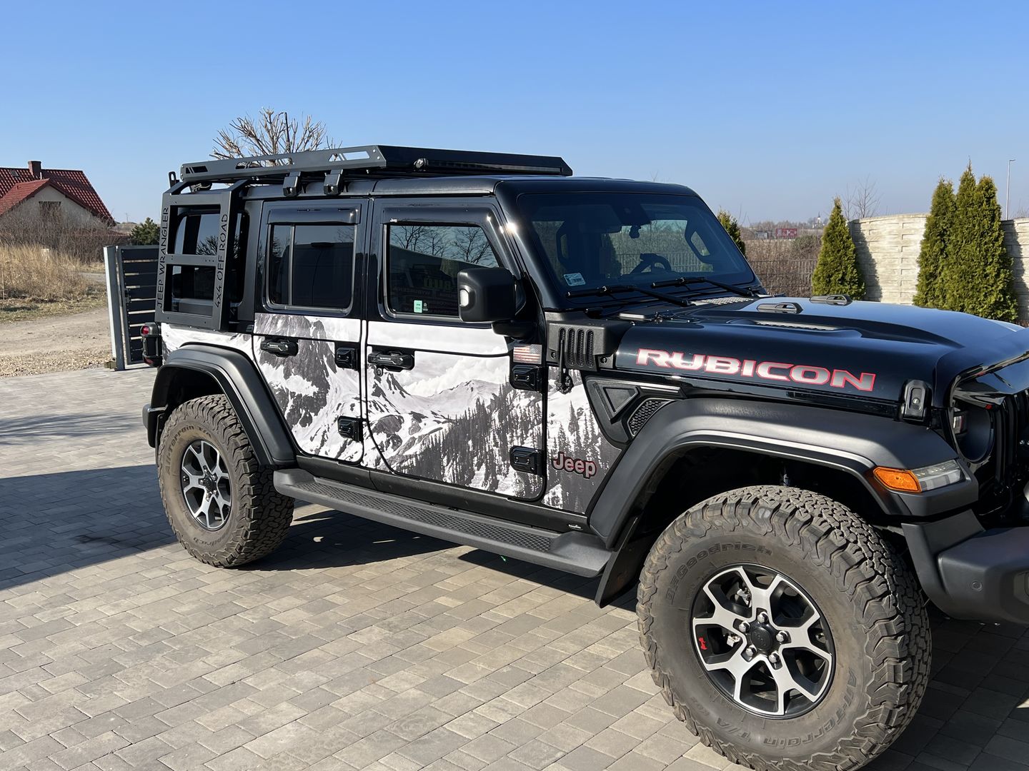 Customer photo review of MEK Removable Trail Armor: JLU