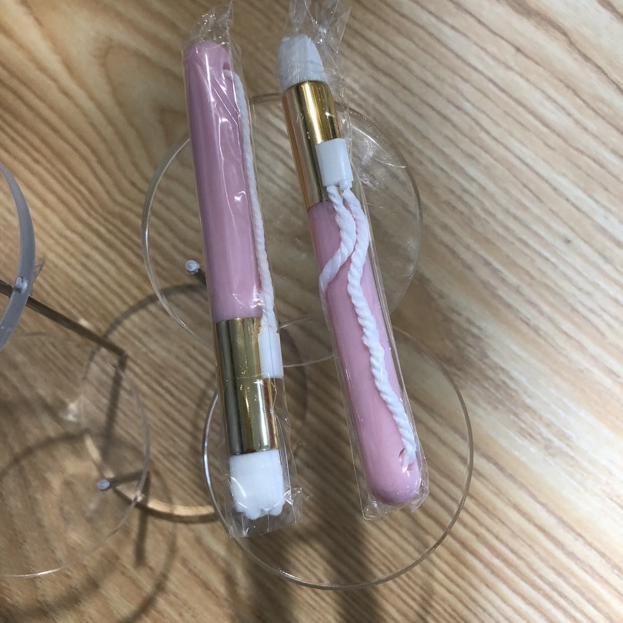 Customer photo review of Eyelash Extensions Cleaning Brush