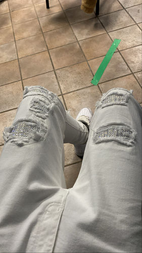 Customer photo review of CN1| Strass White