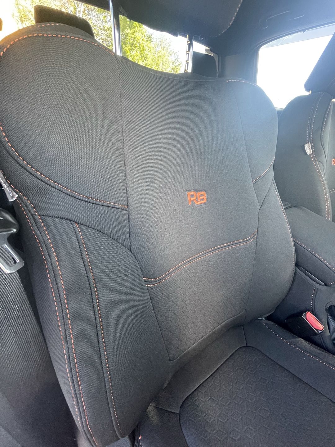 Customer photo review of Isuzu D-MAX RG Premium Neoprene Full Bundle (Front + Rear + Accessories) (Made to Order)