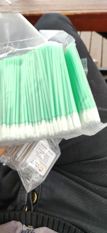 Customer photo review of Cloudray Cotton Swab For Laser Lens