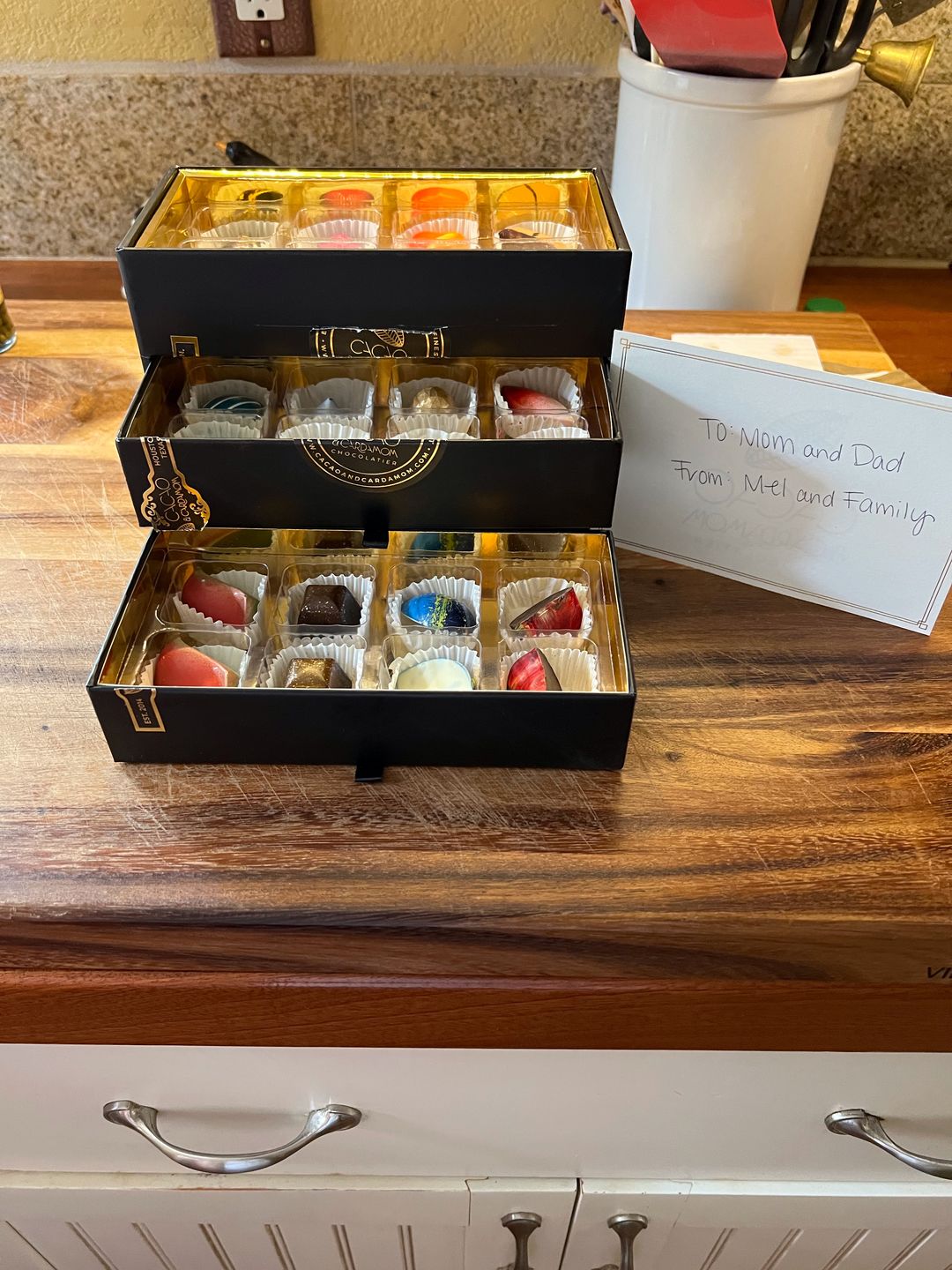 Customer photo review of The Jewelry Box, 24 Pieces