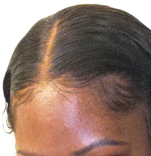 Customer photo review of Brooklyn Hair 9A Loose Wave / 3 Bundles with 13x4 Frontal Look
