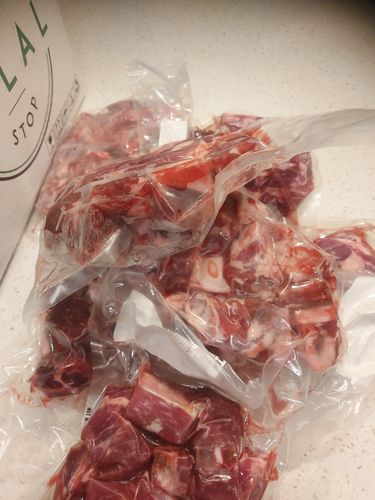 Customer photo review of Halal Half Goat