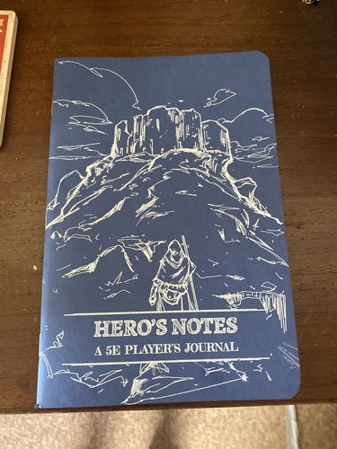 Customer photo review of Dungeon Notes Hero's Journals 3 Pack