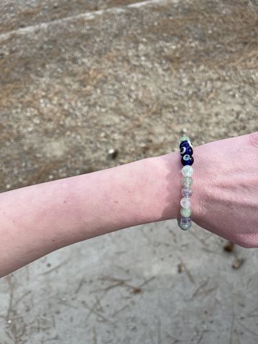 Customer photo review of Triple Evil Eye Bracelets 🧿