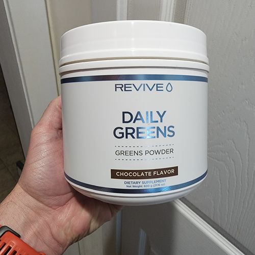 Customer photo review of Daily Greens Powder