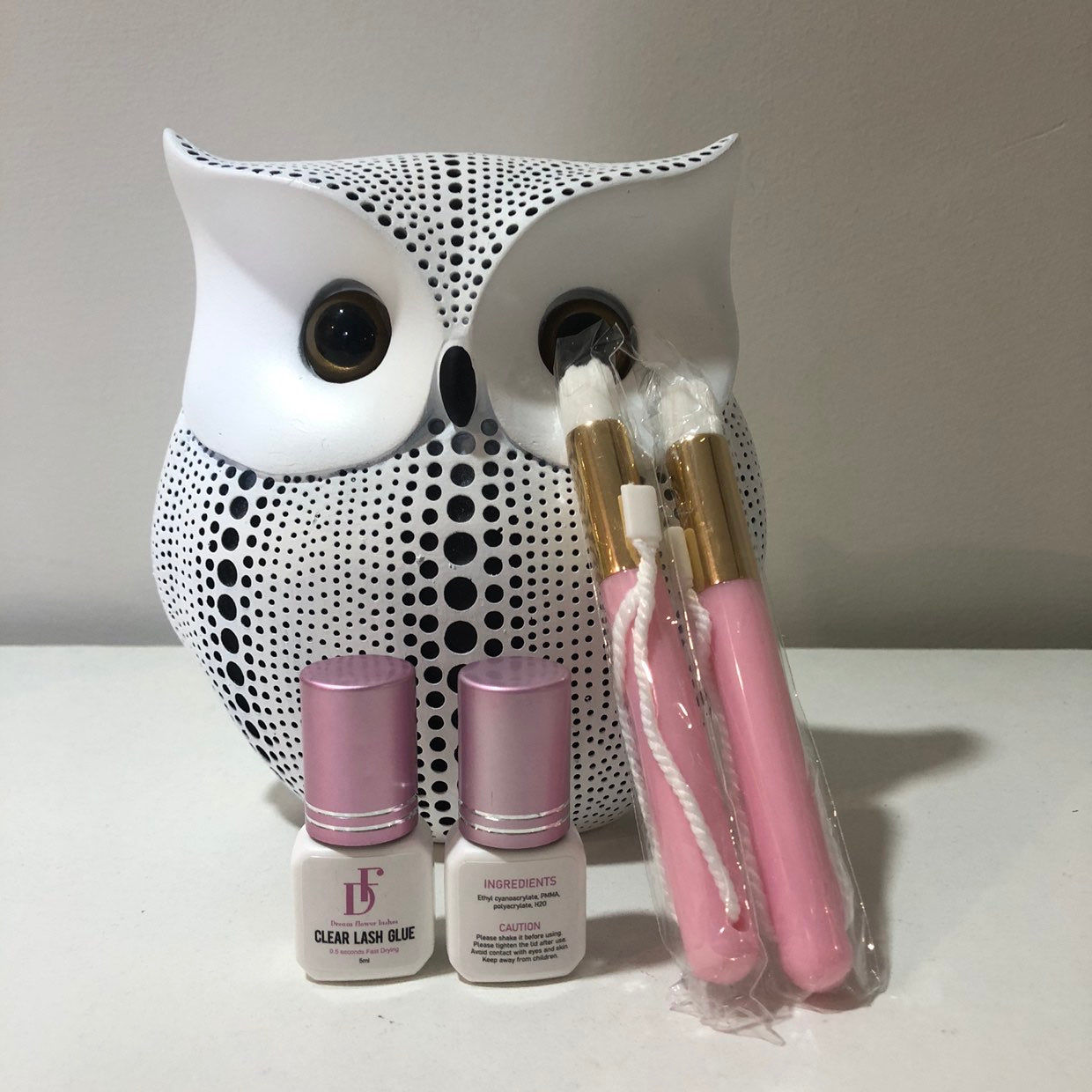 Customer photo review of Eyelash Extensions Cleaning Brush